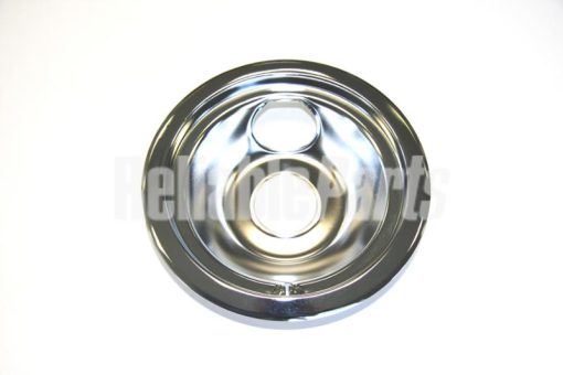 WB31T10010 GE Oven 6" Chrome Burner Drip Bowl - Image 4