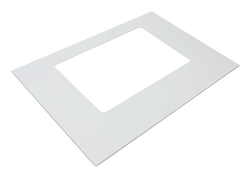 WPW10118454 Whirlpool Door Outer Glass White
