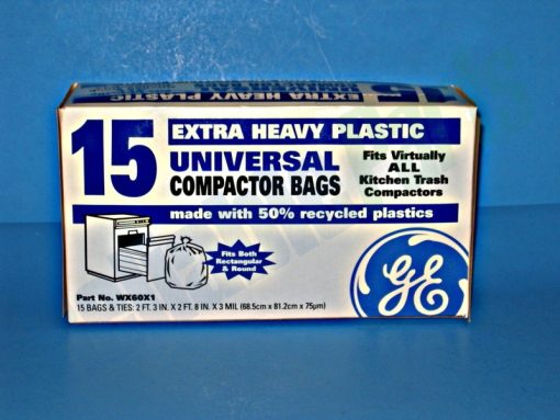 WX60X1 GE 15" Trash Compactor Bags 15PK - Image 6