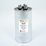 TRCFD7075 Packard Titan Pro Run Capacitor 70+7.5 MFD 440/370 Volt Round