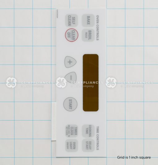 WB27T10588 GE Oven Faceplate Graphic E03 - Image 2