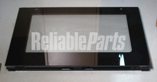 WPW10535776 Whirlpool Range Black Exterior Door Glass - Image 3