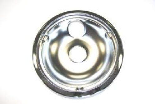 WB31K5025 GE Stove Range Cooktop 8" Drip Bowl Chrome with 2 Indents
