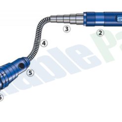 EMF-2 Sensible Products Emf-1 Extend Magnet Flashlight W/Mirror