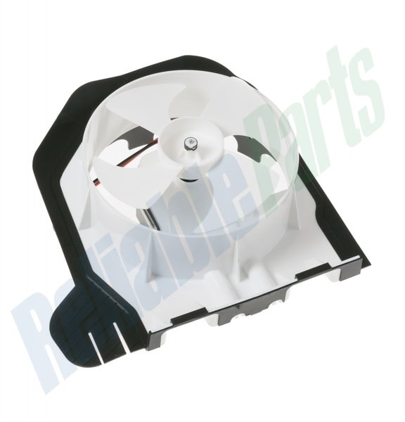 WR17X24348 GE Refrigerator Condenser Fan Motor Shroud Assembly - Image 5