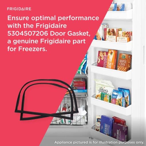 5304507206 Frigidaire Refrigerator Door Gasket Black - Image 5