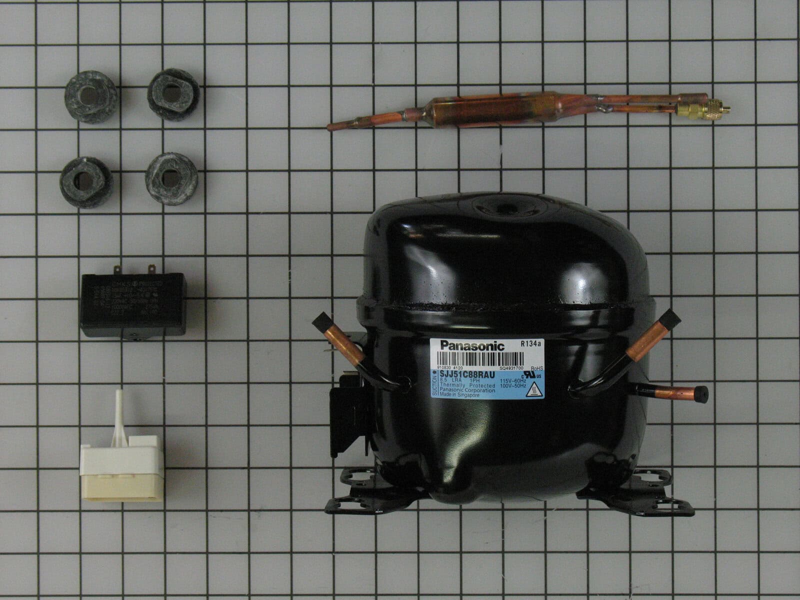 W10822653 Whirlpool Refrigerator Compressor