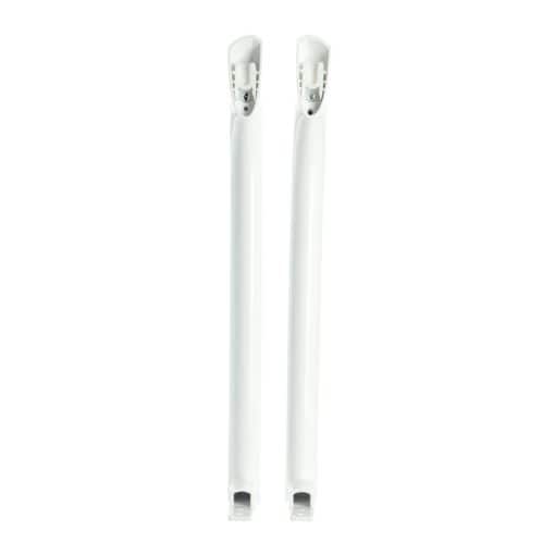 5304506469 Frigidaire Refrigerator White Door Handle Set - Image 4