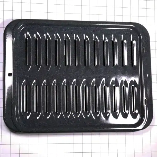 WB48X10056 GE Large Porcelain Broil Pan Set - Image 2