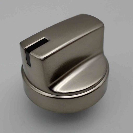 WB03X29315 GE Oven Range Control Knob Stainless Steel