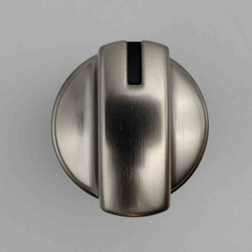 WB03X29315 GE Oven Range Control Knob Stainless Steel - Image 2