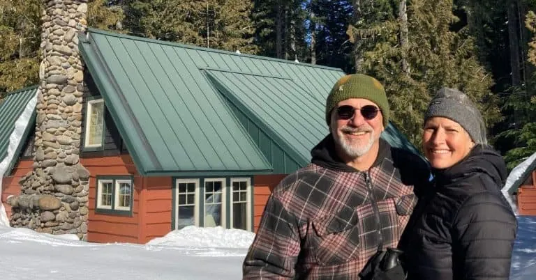 Mt. hood Cabin life with a couple oin their 50's.