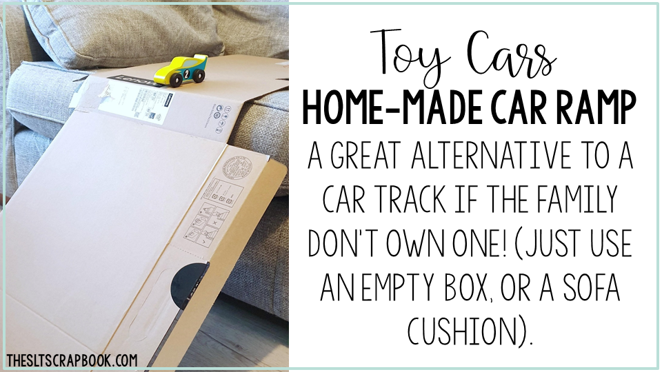 Use toy cars to support early language skills