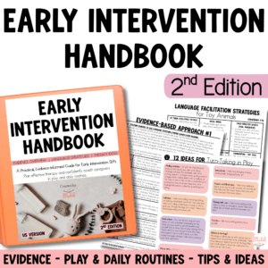 Early Intervention Handbook for Speech Therapy