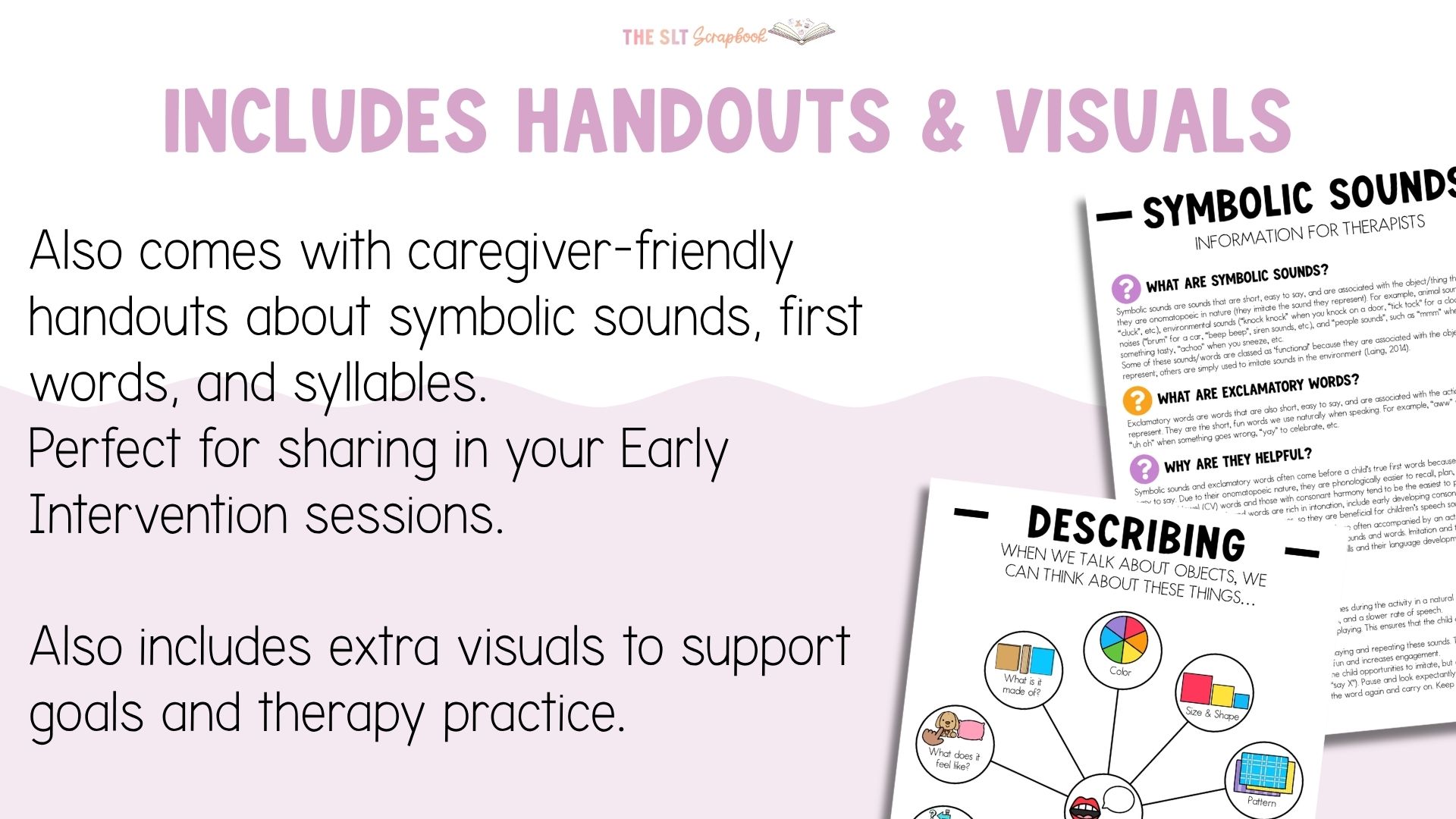 Early Vocabulary Posters for Speech Therapy | First Words & Symbolic Sounds - Image 8
