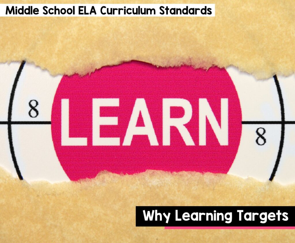 Why learning targets