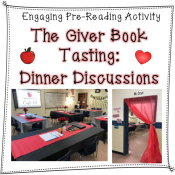 The Giver Pre-Reading Activity: Dinner Discussions