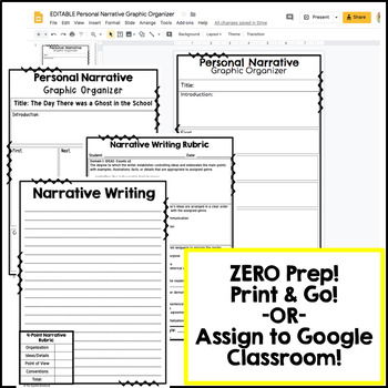 Personal Narrative Writing Set - No Prep - Image 4