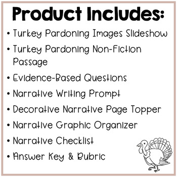Thanksgiving ELA Activity - Narrative Writing - Image 2