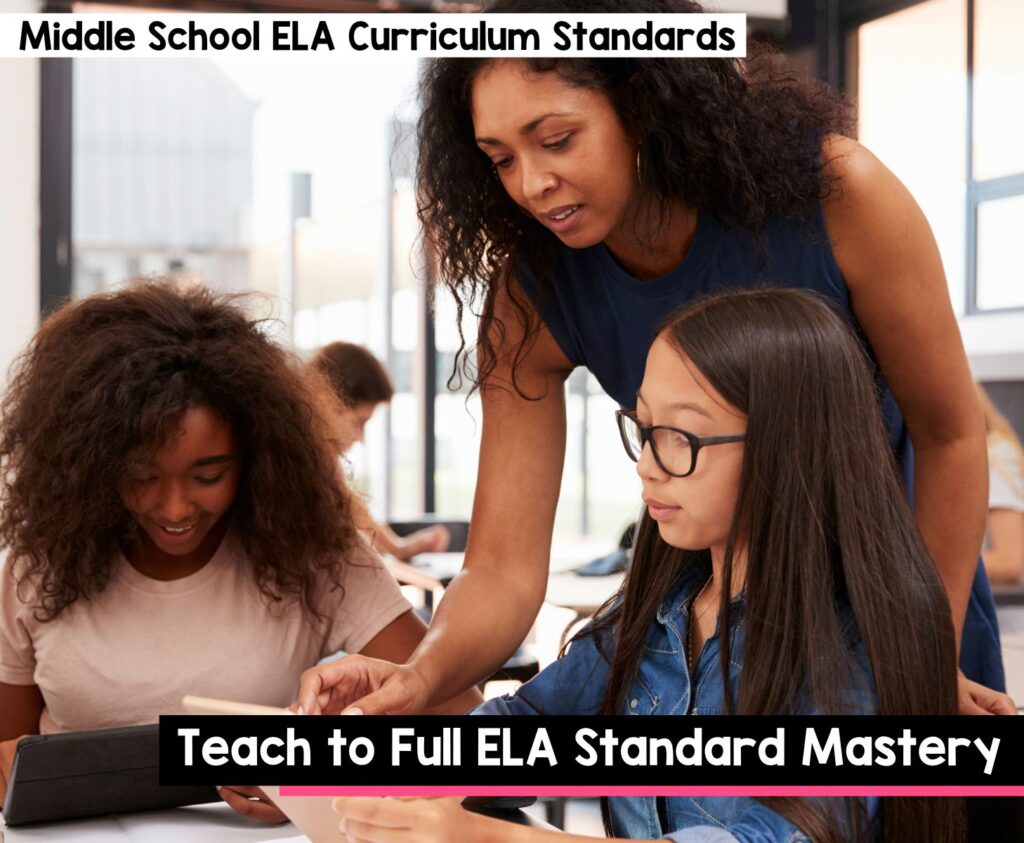 Teach to full ELA standard mastery