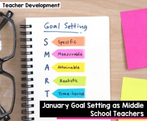 January goal setting as Middle School Teachers