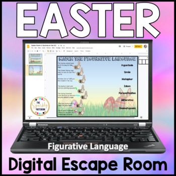 Easter Figurative Language Escape Room Resource