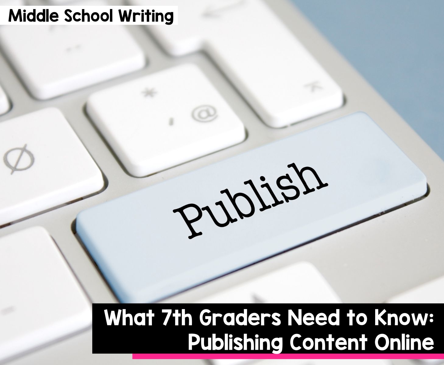What 7th graders need to know: publishing content online