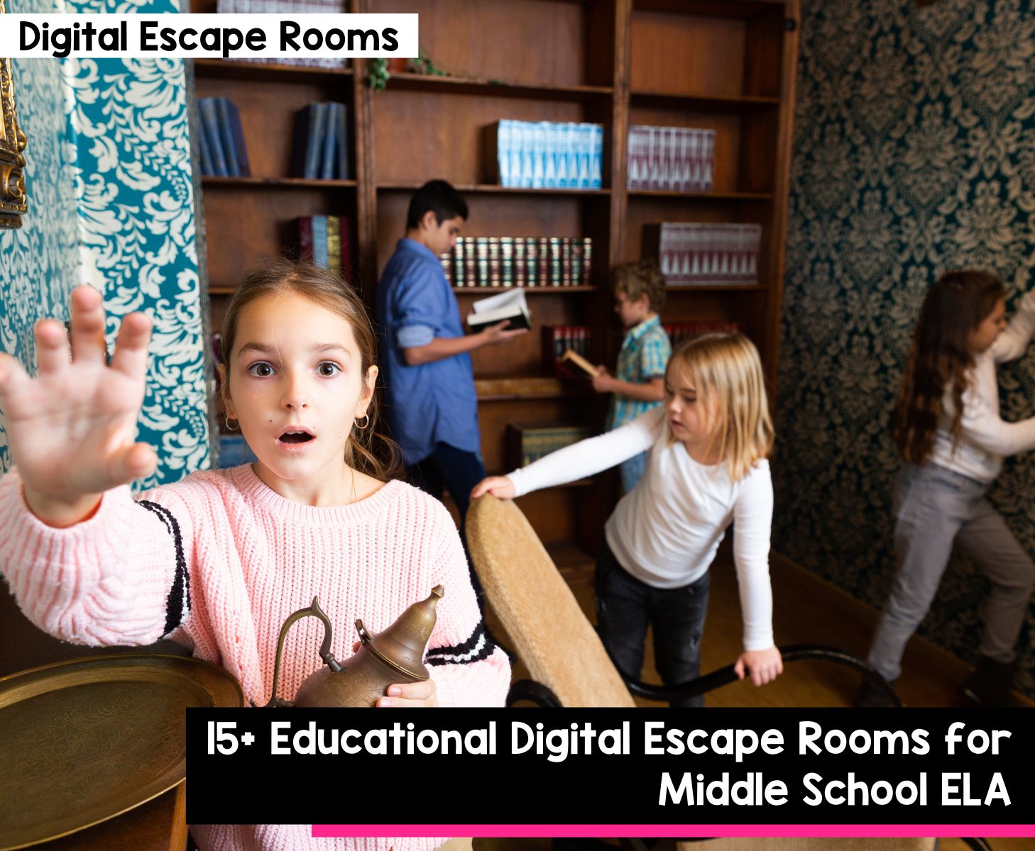 15+ Educational Digital Escape Rooms for Middle School ELA