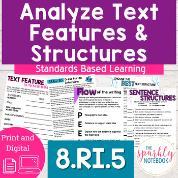 How to teach RI.5 in Middle School ELA (8th)