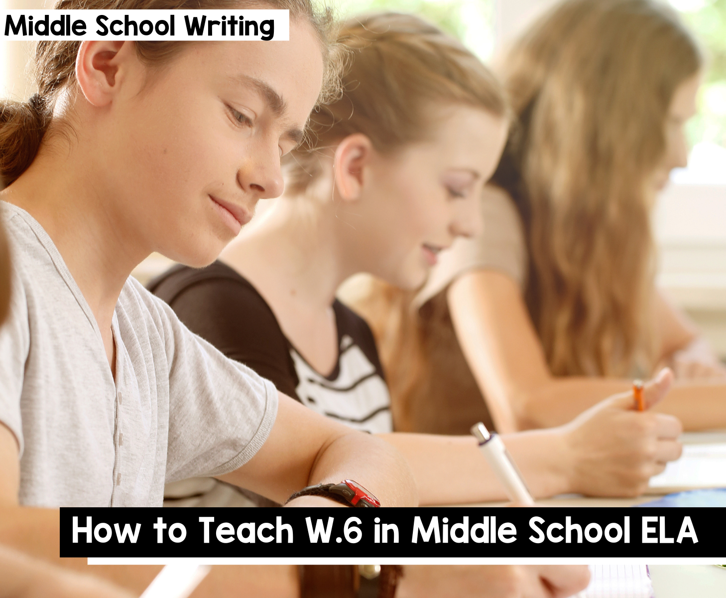 How to teach W.6 in Middle School