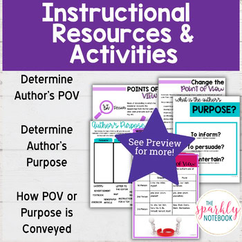 6.RI.6: Author's Point of View & Author's Purpose 6th Grade CCSS Aligned - Image 3