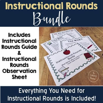 Instructional Rounds BUNDLE