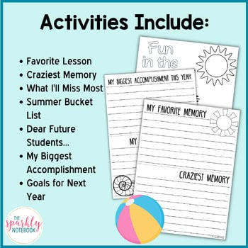 End of the Year Activities & Reflections - Image 2