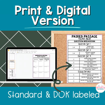Paired Passages & Narrative Writing - Common Core Aligned - Running - Image 3