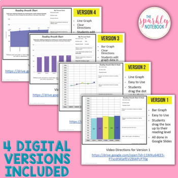 DIGITAL Reading Growth Chart - Editable File - Image 3