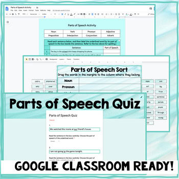 Parts of Speech DIGITAL Activity Set - ZERO Prep - Image 3