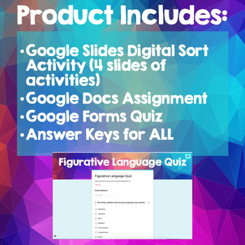 Figurative Language DIGITAL Sort Activity Set - Image 2