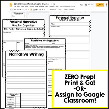 Personal Narrative Writing Set - No Prep - Image 4