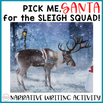 Christmas ELA Activity: Narrative Writing - Common Core Aligned