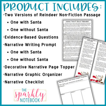 Christmas ELA Activity: Narrative Writing - Common Core Aligned - Image 2