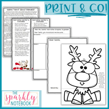 Christmas ELA Activity: Narrative Writing - Common Core Aligned - Image 3
