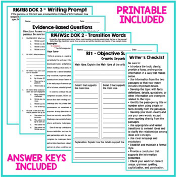 DIGITAL Analyzing Informational Writing - TikTok - DISTANCE LEARNING - Image 4