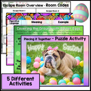 Easter DIGITAL Escape Room - Figurative Language - Image 3