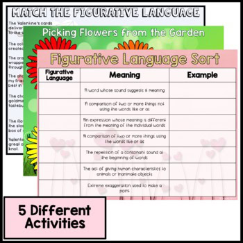 Valentine's Day ELA DIGITAL ESCAPE ROOM - Figurative Language - Image 3