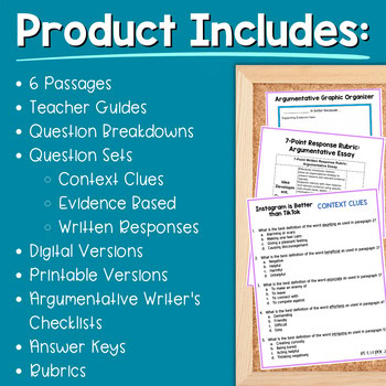 DIGITAL Paired Text Passages - DIFFERENTIATED BUNDLE: IG v. TikTok - Image 2