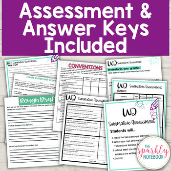 8.W.2 Informational Writing - Informative Essay - 8th Grade CCSS - Image 4