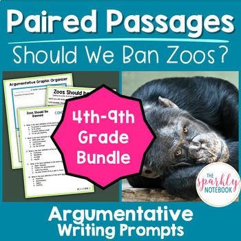 Argumentative Paired Text Passages DIFFERENTIATED BUNDLE: Ban Zoos?