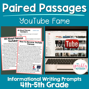 Informational Writing Paired Passages Activities 4th & 5th Grade YouTube Famous