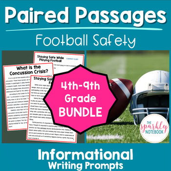 Informational Paired Text Passages DIFFERENTIATED BUNDLE: Football Safety