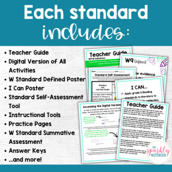 8th Grade BUNDLE: Writing Standards - ALL 8th Grade Writing Standards | No Prep - Image 2